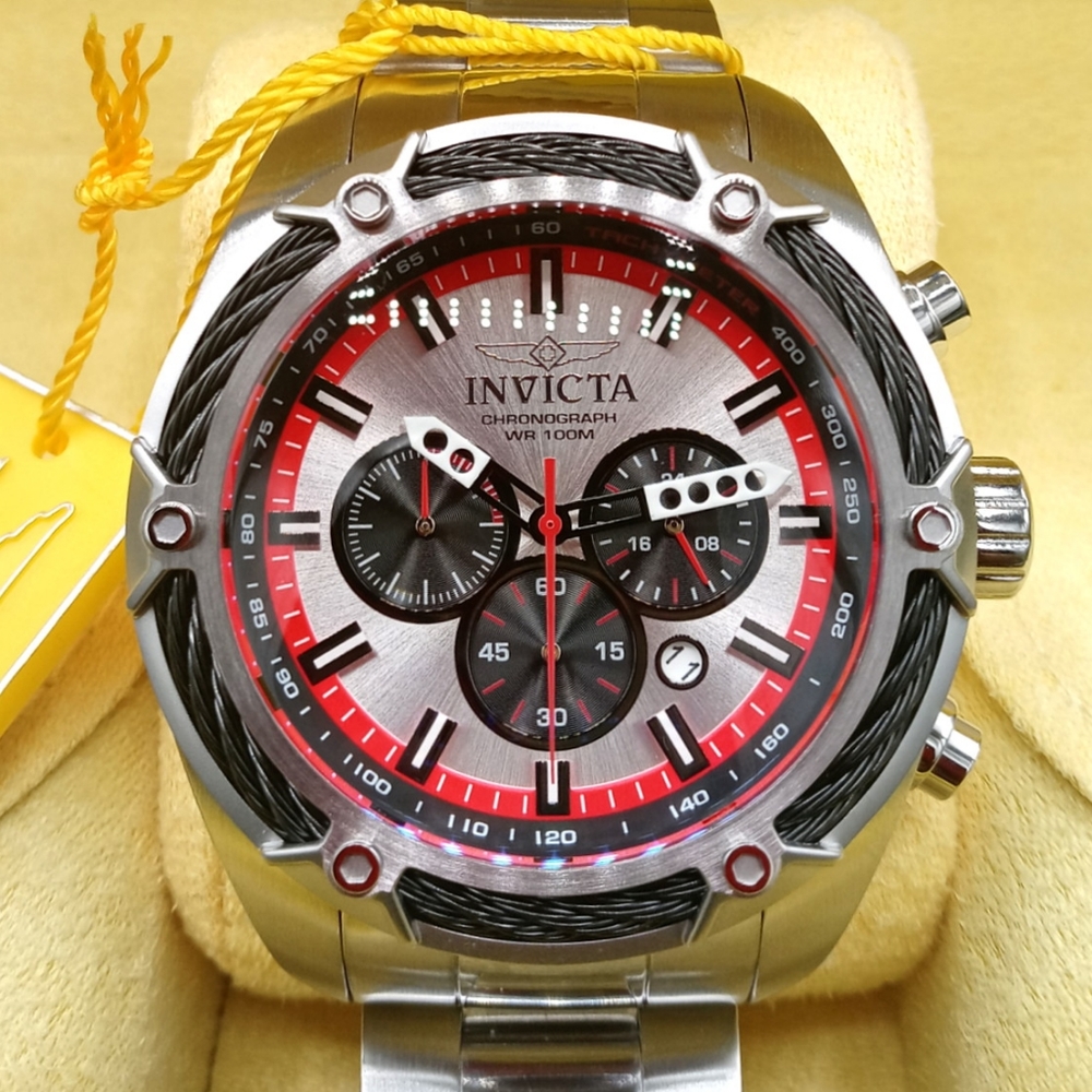 FIRM PRICE-ON SALE-INVICTA BOLT CHRONOGRAPH